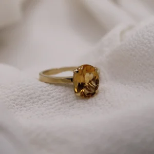 טבעת זהב 14k בשילוב אבני חן לבחירה 2.4 ג׳