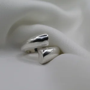 טבעת  כסף מעודנת